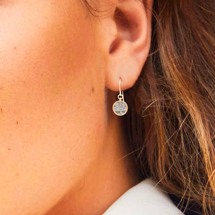 J + I Jewelry - Vendita all'ingrosso Orecchini pendenti - Orecchino Oak Tree1