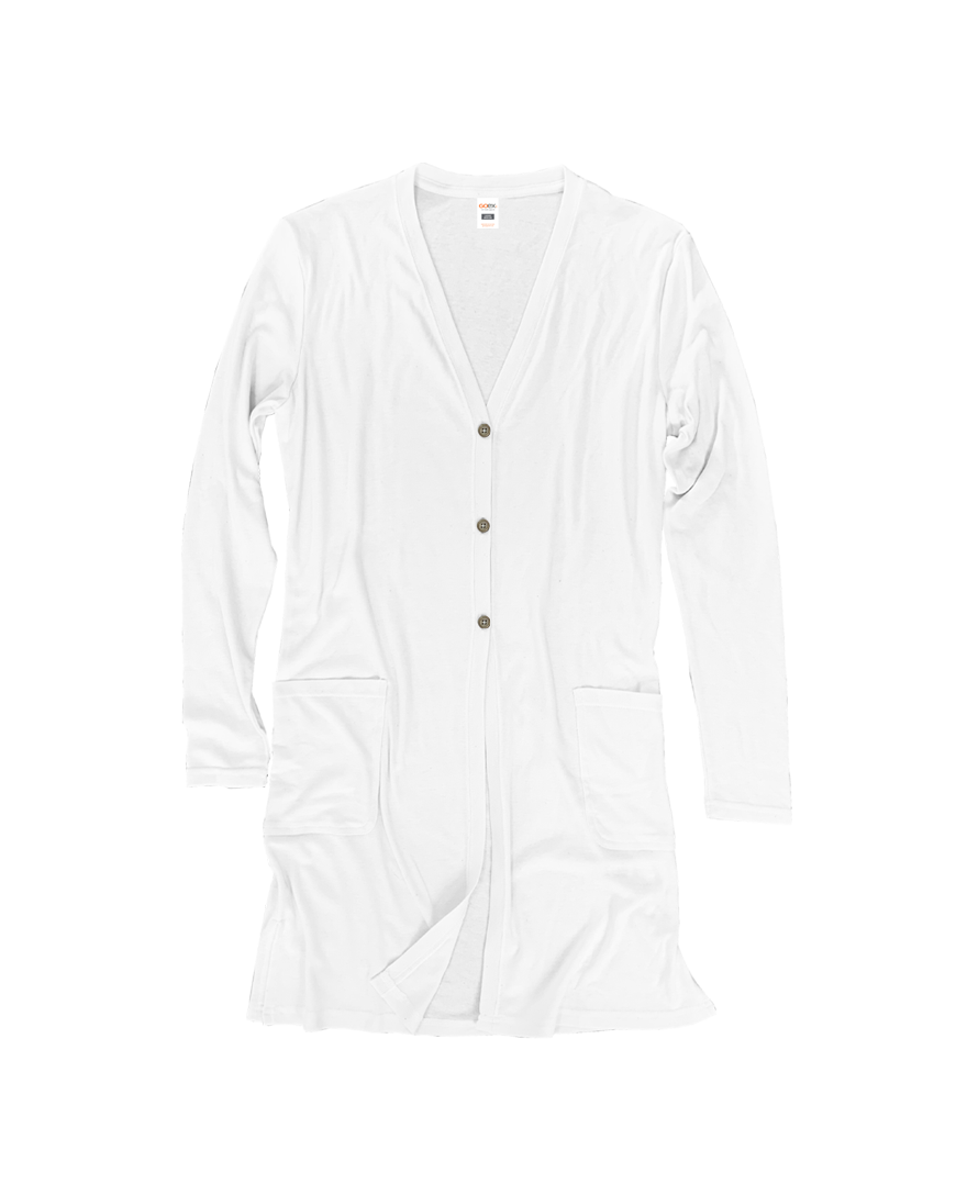 GOEX Apparel - Wholesale Cardigan - Women's - Triblend Rib Ladies Cardigan0