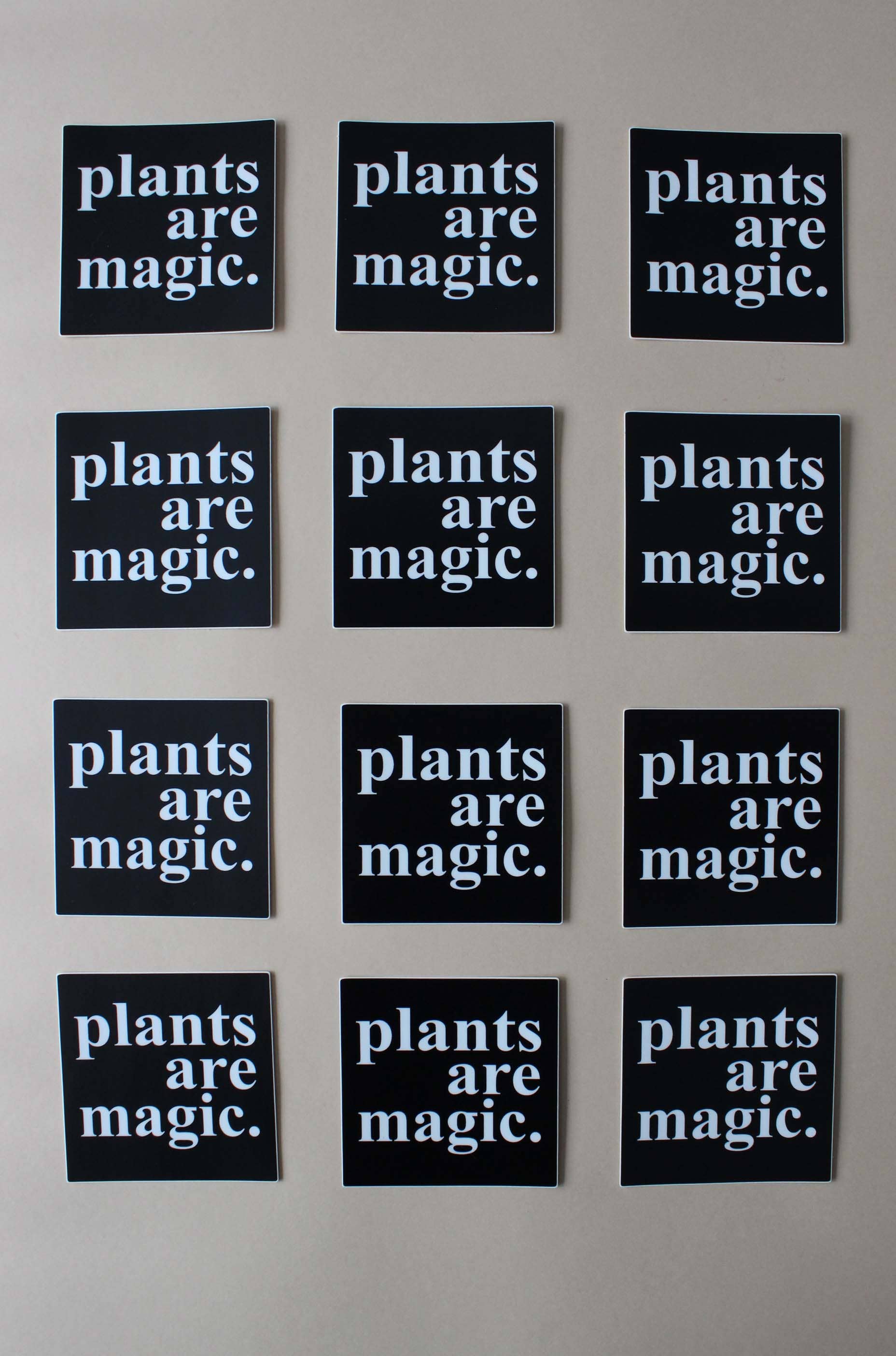 Yonder Studios - Wholesale Sticker - Plants Are Magic Sticker1