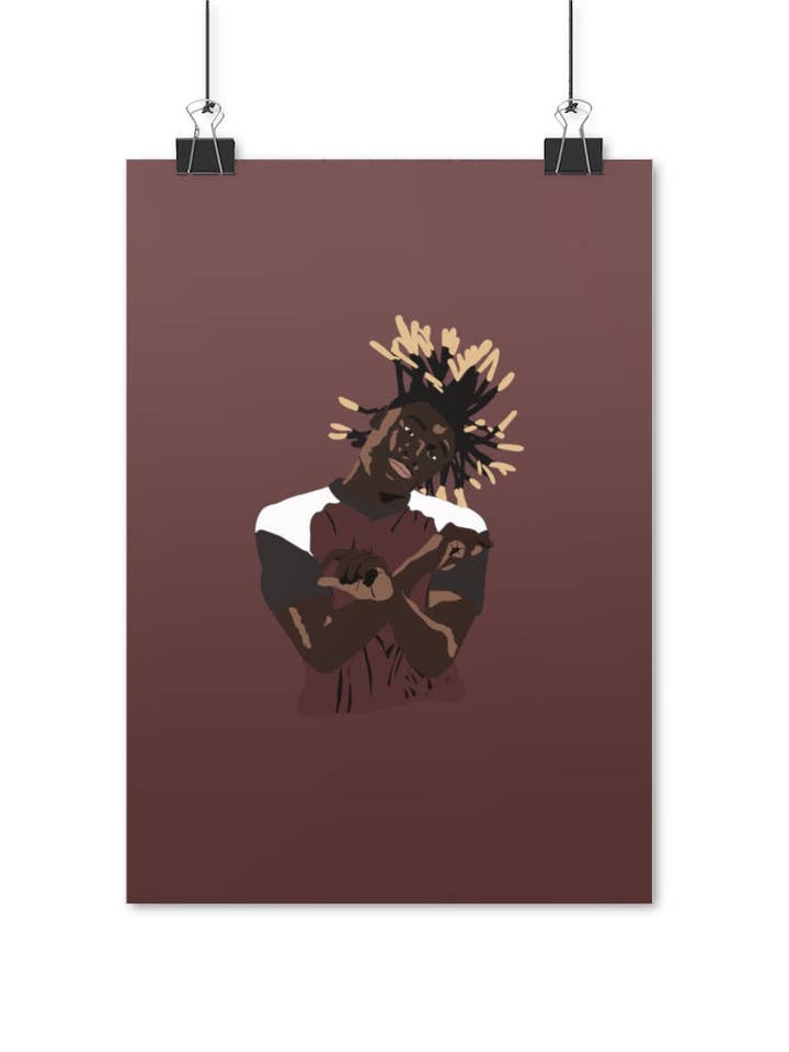 Poster Moise the King pour la vente par Foot Dimanche