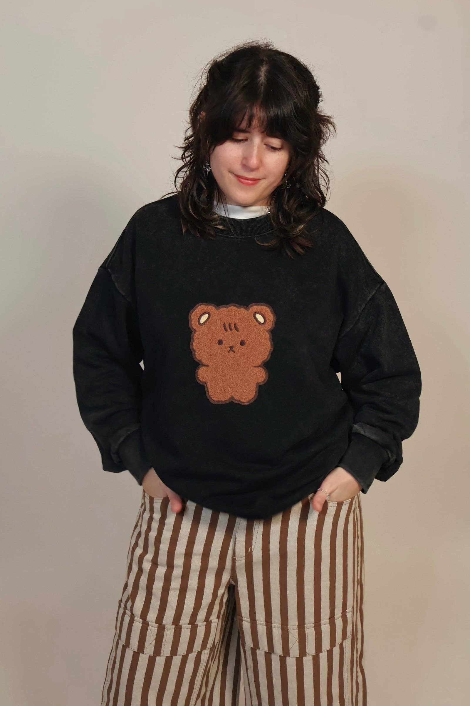 Chocolett - Wholesale Sweatshirt - Women's - Teddy Crew Neck3