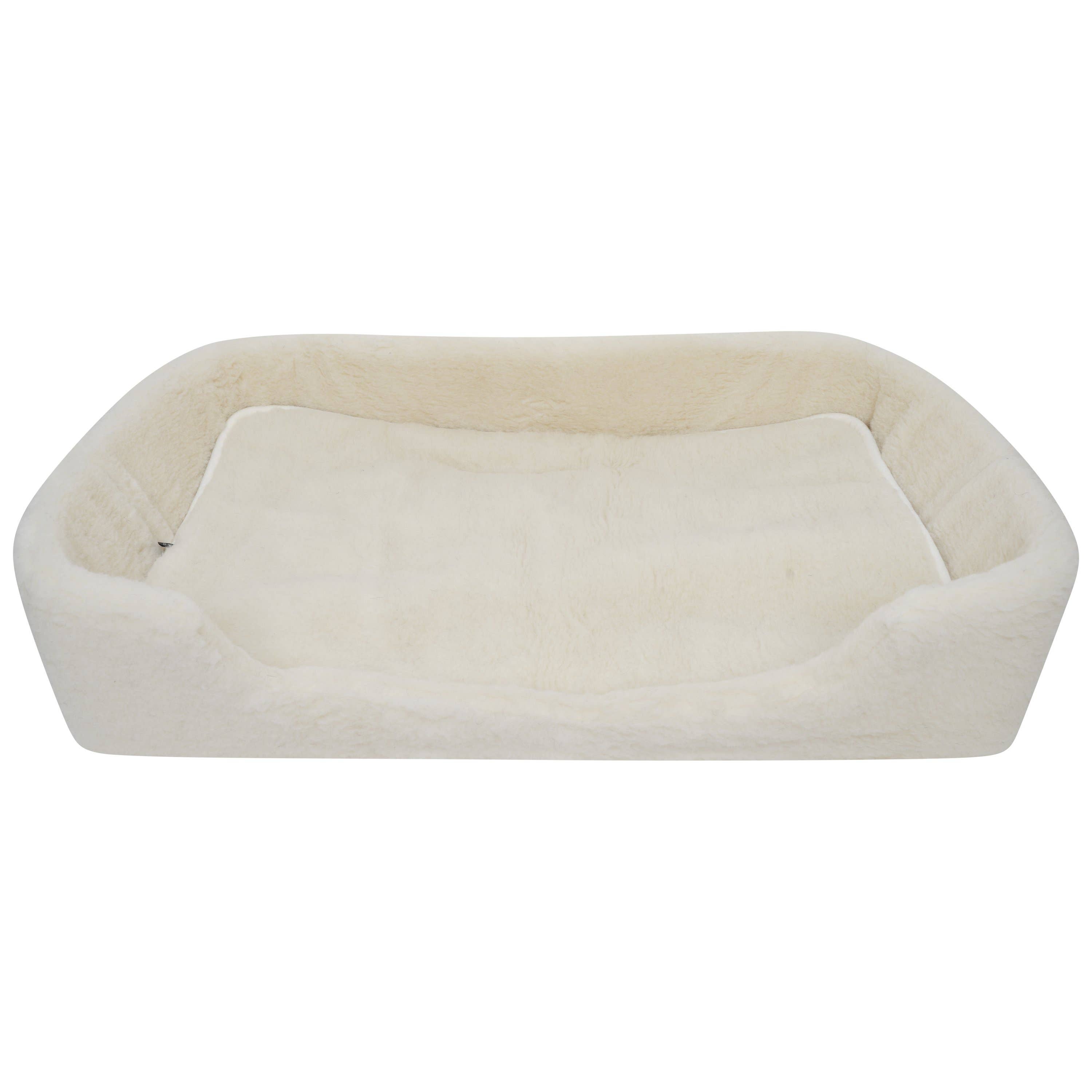 Native Natural – wholesale Pet bed – Dog – Merino Wool Pet Bed - Natural (white)2