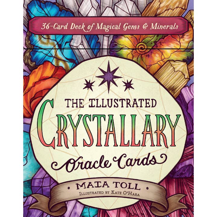 Hachette Book Group - Wholesale Tarot Cards - The Illustrated Crystallary Oracle Cards