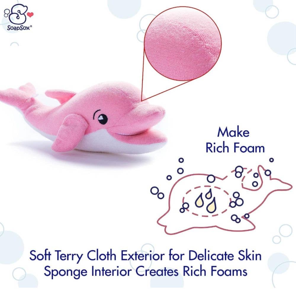 SoapSox – wholesale Badleksak - Baby – Delfinen Ava5