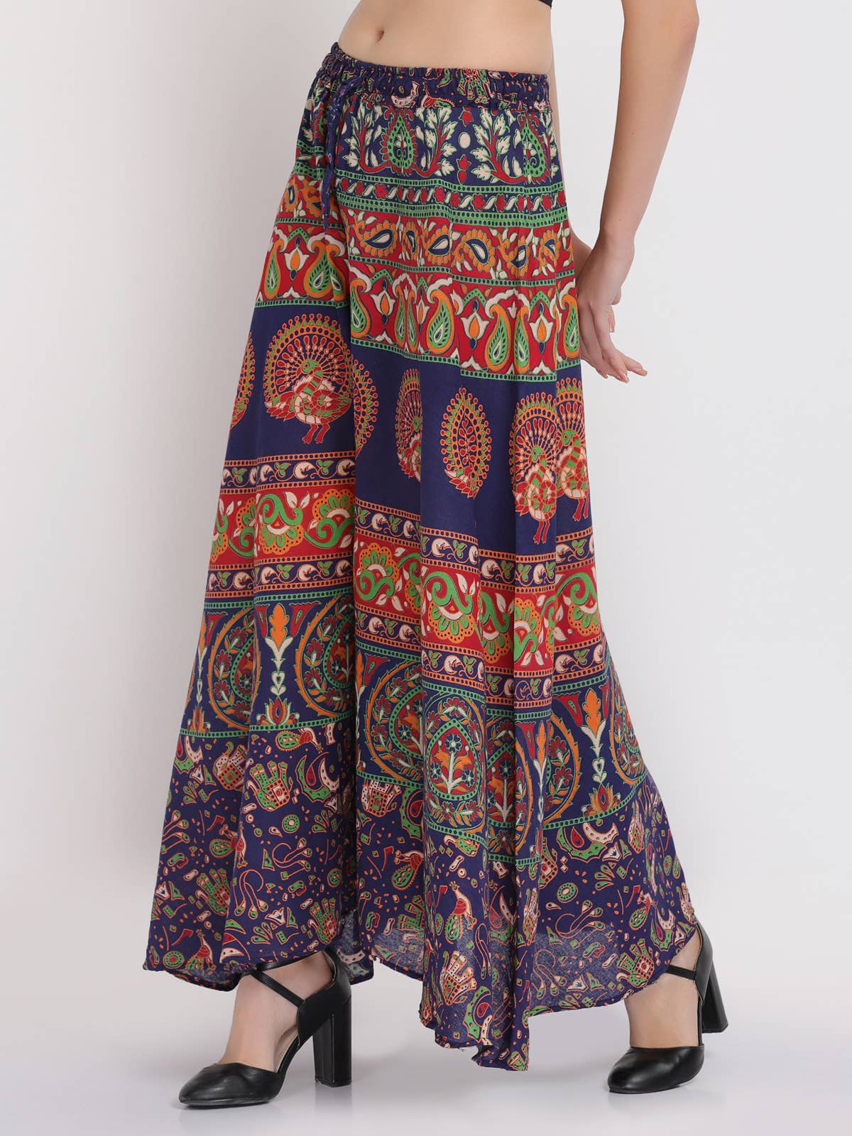 Wevez - Wholesale Pants - Women's - Women's Palazzo Wide leg Cotton Pant Floral Print Mix lot12