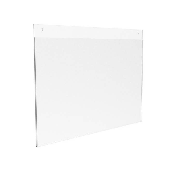 FIXTUREDISPLAYS - Vente Cadres photos - Porte-affiche mural en acrylique transparent Cadre photo Cadre d'affiche transparent 12061-11X8.5-6PK3