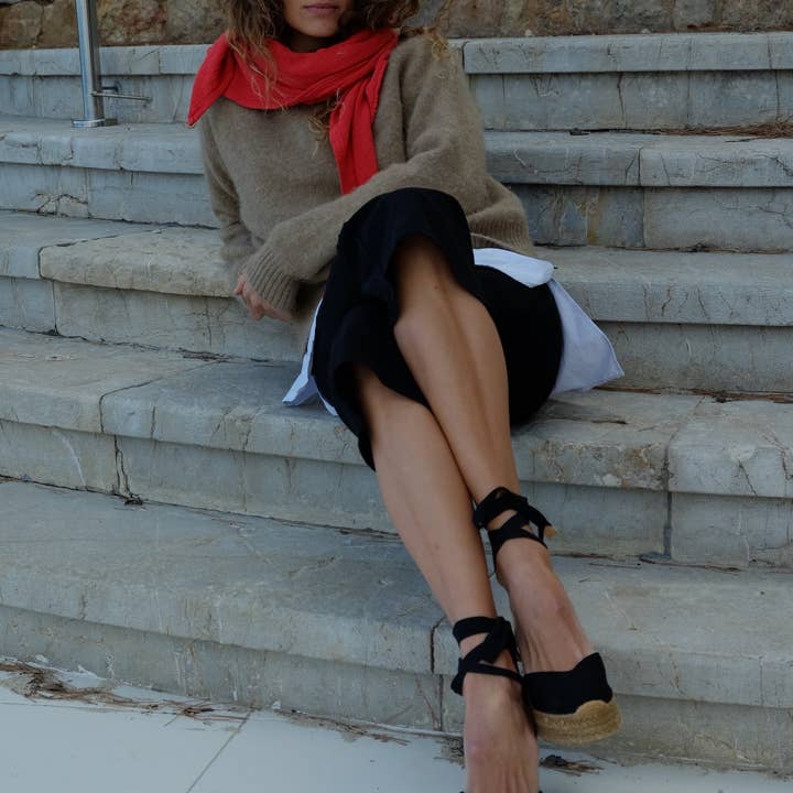 WAYDA - Wholesale Scarf - Women's - Reflektierendes ROT2