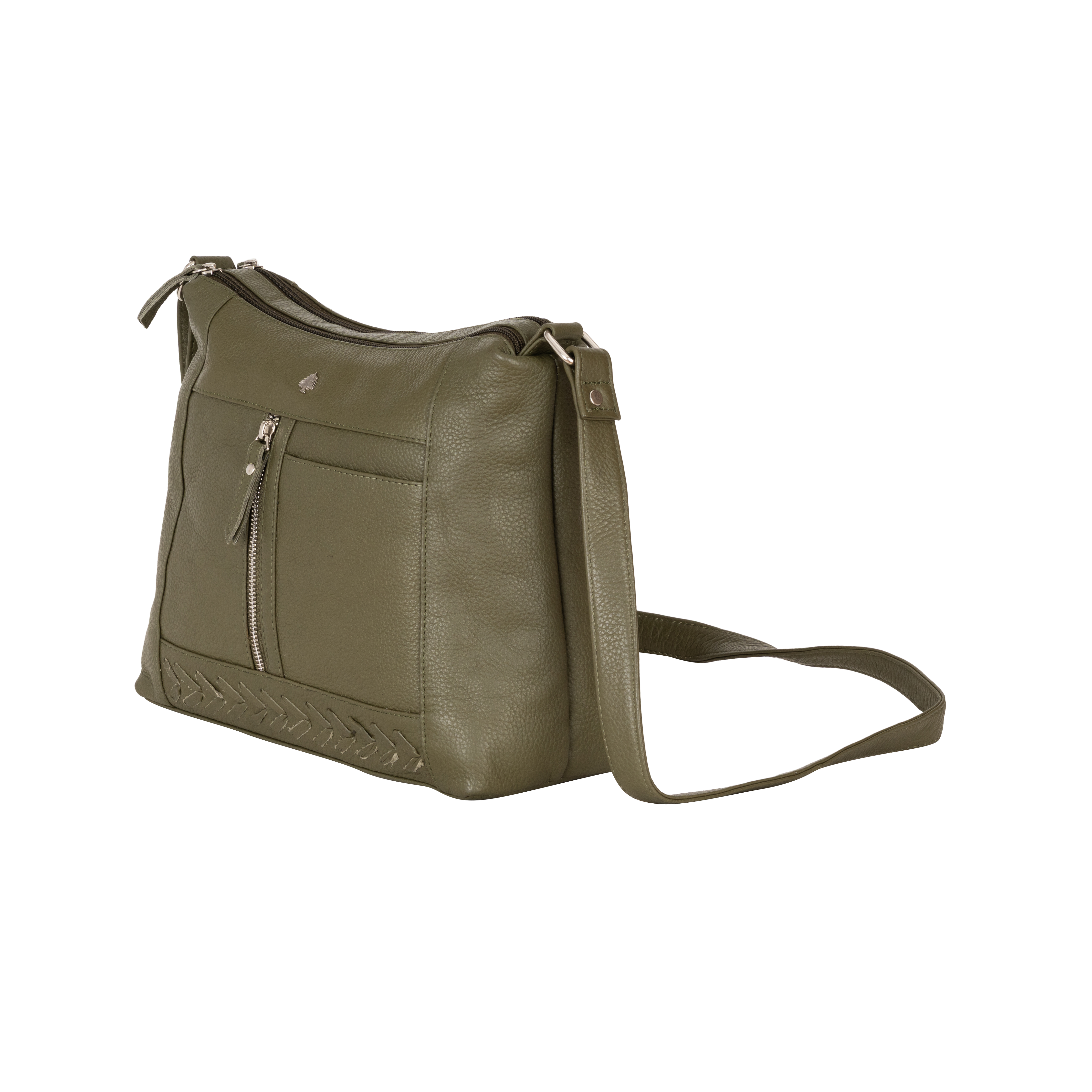 Greenwood Leather - Wholesale Shoulder Bag - Women's - Elegant Leather Crossbody Bag Tressa – Stylish & Functional1