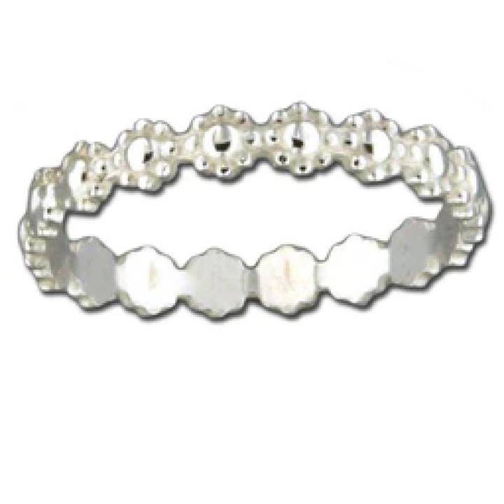 Sterling Silver Toe Ring, 925 Silver Flower Toe Ring, Simple Dainty Daisies Minimalist Toe Ring For Women, Stacking Ring, Fitted for wholesale by CALIFORNIA TOE RINGS