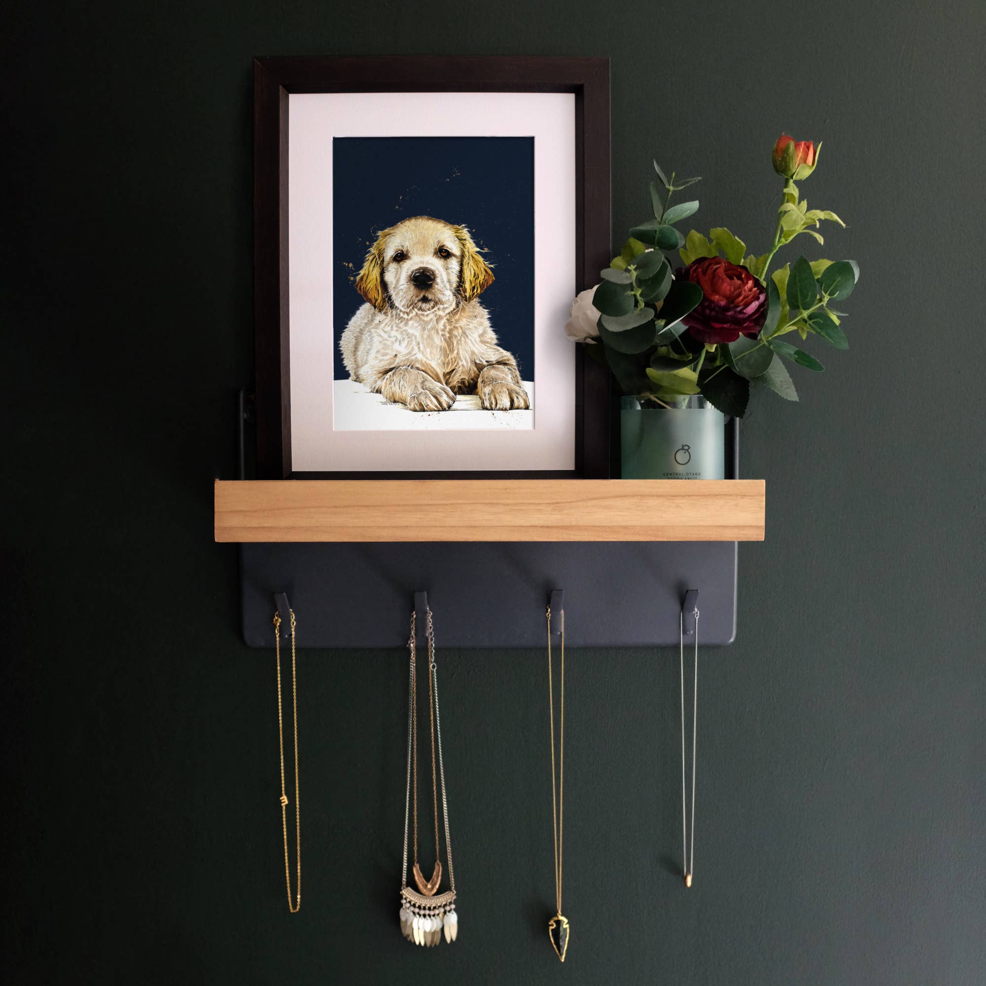 Some Ink Nice - Wholesale Art Print - Golden Retriever Puppy Art Print * A4 Dog Art * Dog Wall Art4