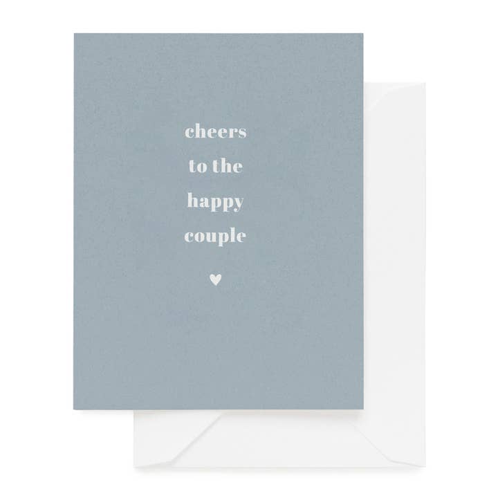 Cheers to the Happy Couple for wholesale by Sugar Paper