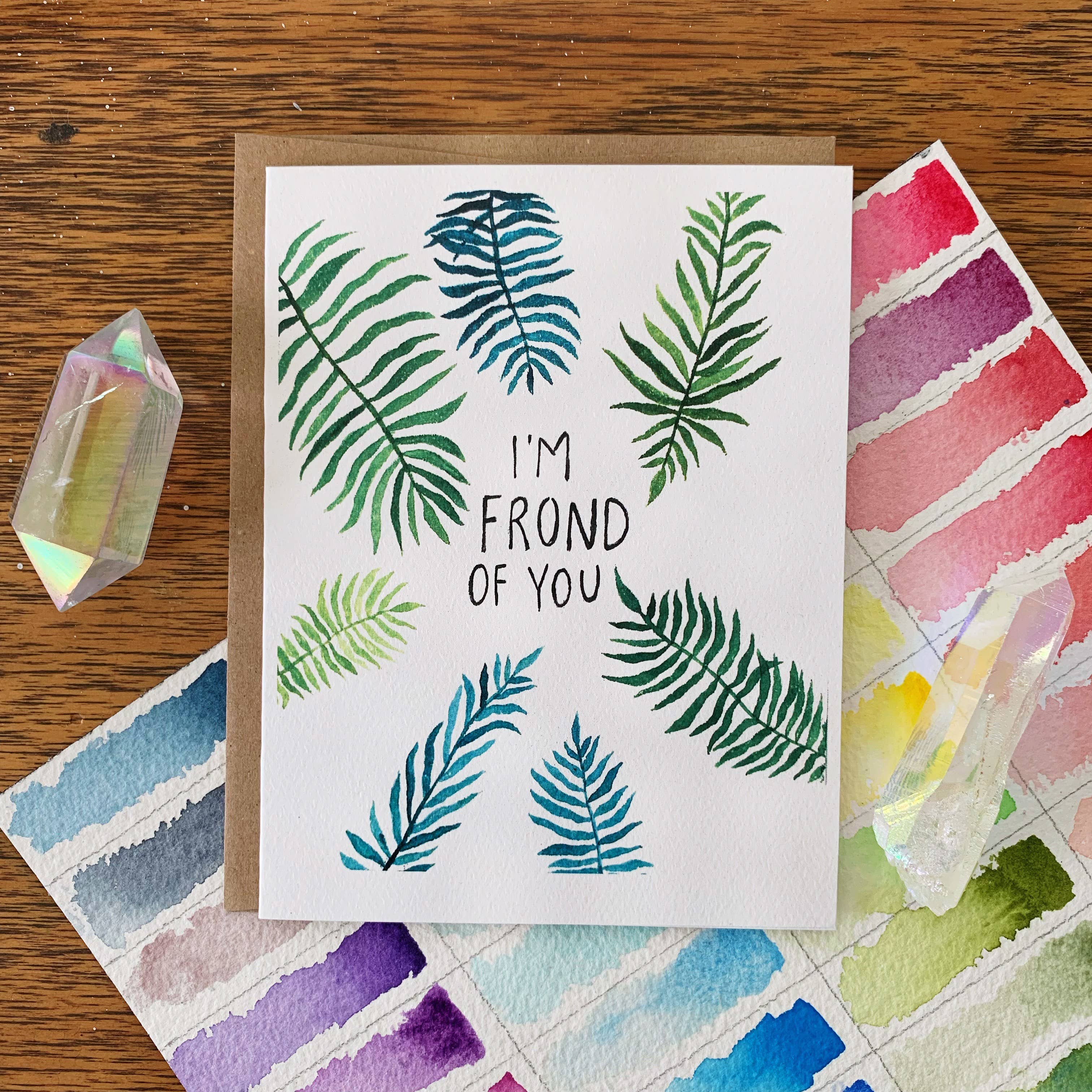 Frond of You Greeting Card