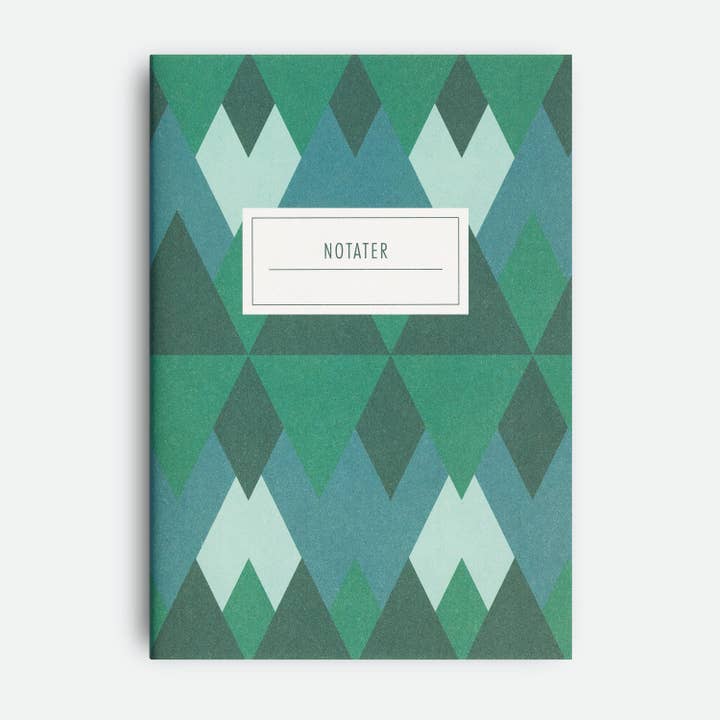 Notesbog (Grøn) for engroshandel hos All Pine Press