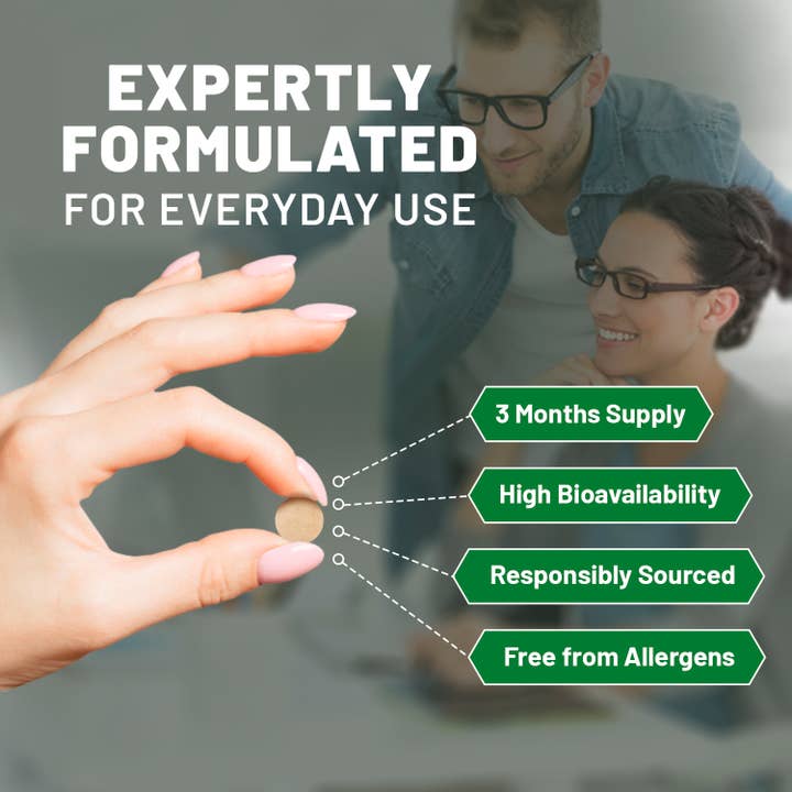 Prowise Healthcare - Wholesale Oral Supplement/Vitamin - Ginkgo Biloba and Korean Ginseng Tablets 16000mg 180 Vegan 2