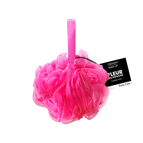 BEAUTY FOULE DIFFUSION – Großhandel Badepuff/-schwamm – Duschblume – 50 g – 04 – Fuchsia – Fashion Make Up0