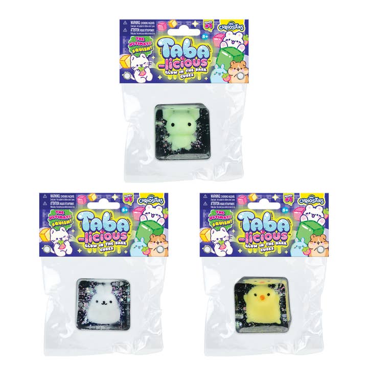 Taba-licious Glow in the Dark Cubes for wholesale by Orb Toys