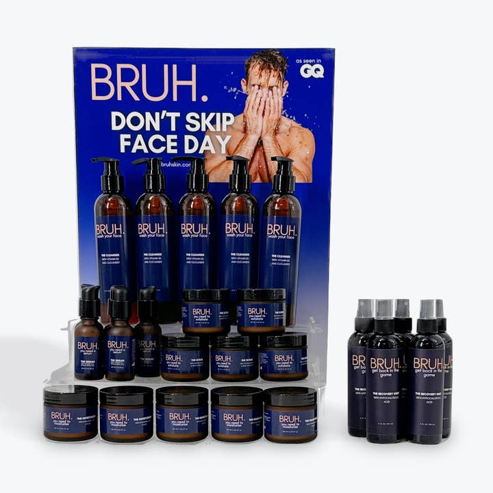The Intro Bundle for wholesale by BRUH. Skincare