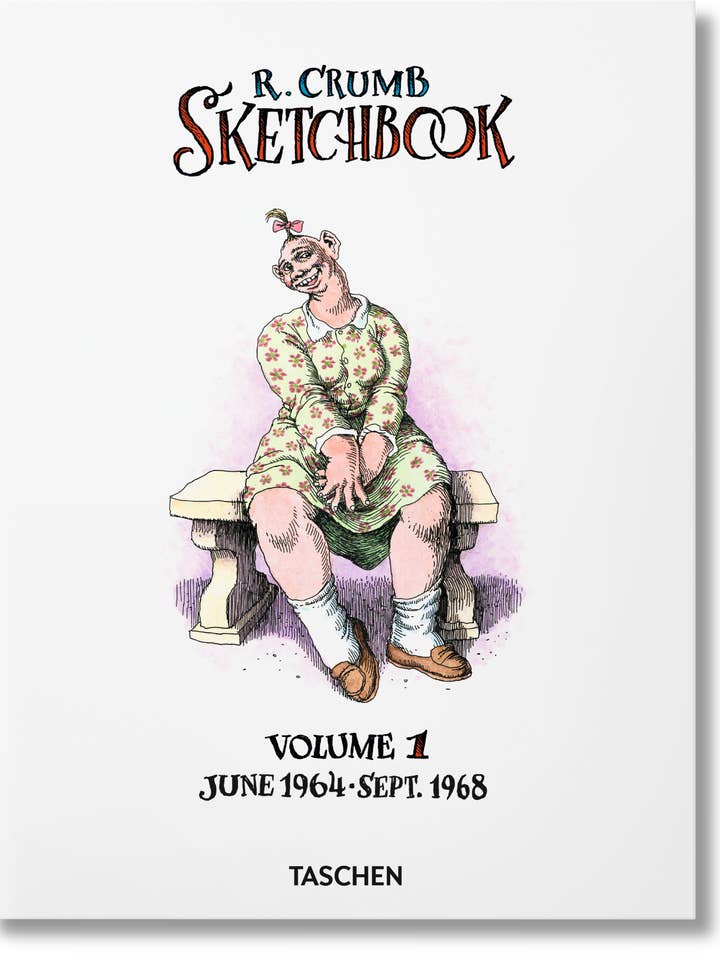 Robert Crumb. Sketchbook Vol. 1. 1964–1968 (English) for wholesale by TASCHEN America