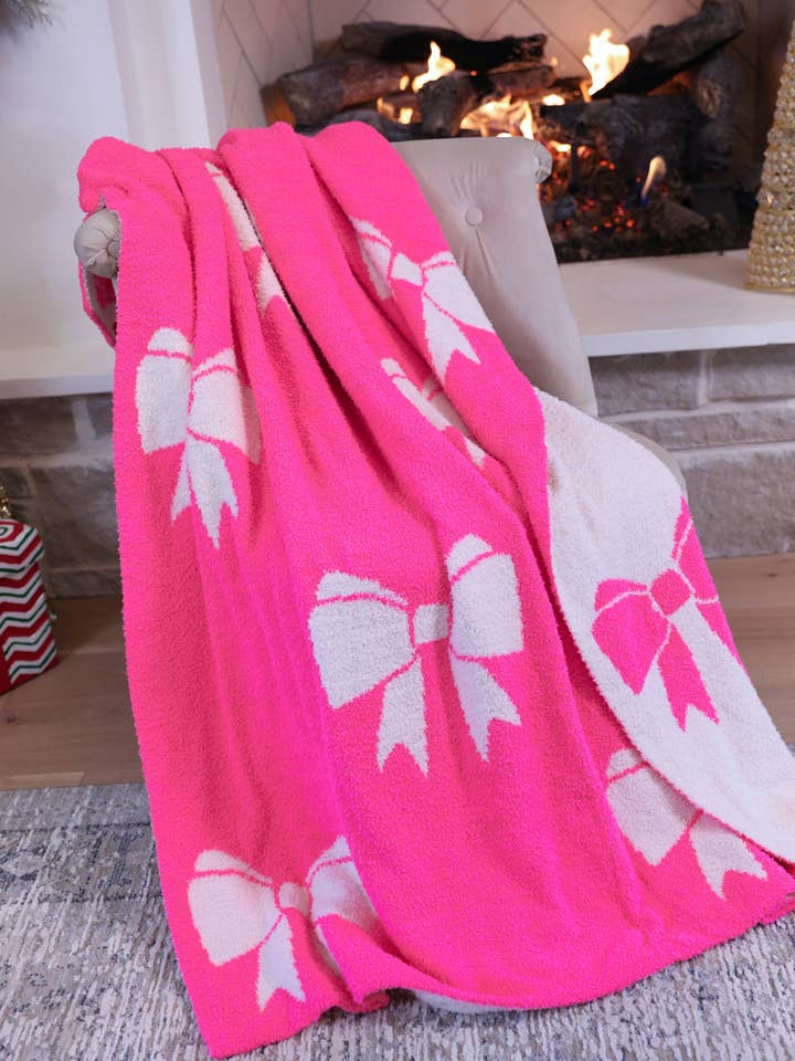 Atado en manta rosa para venta al por mayor de Jess Lea