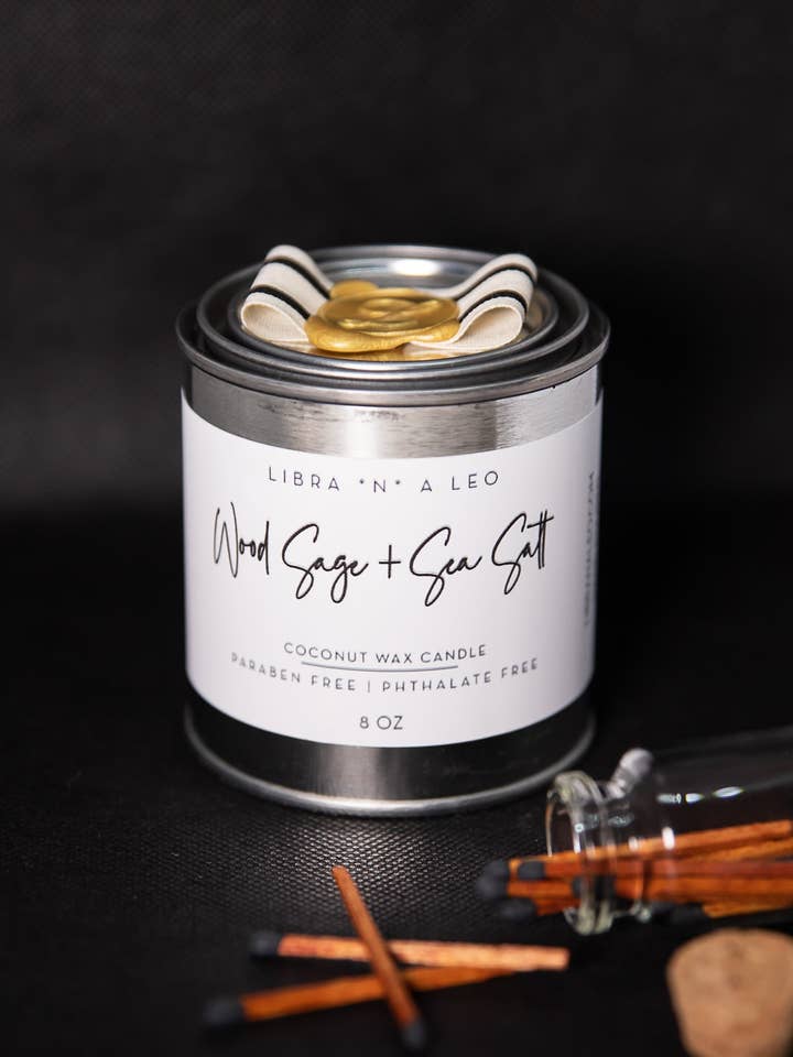 Wood Sage & Sea Salt for wholesale by Libra -N- A Leo