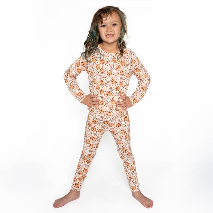 Milk & Cookies Long Sleeve Set for wholesale by Bird’s Nest Baby