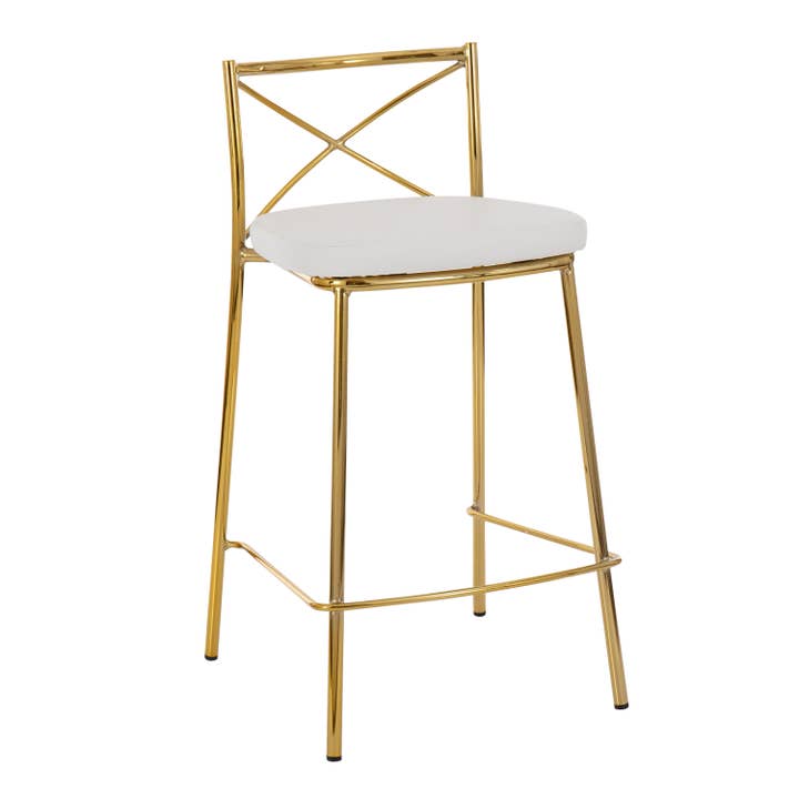 LumiSource and Grandview Gallery - Wholesale Stool - Modern Charlotte Counter Stool - Set of 2