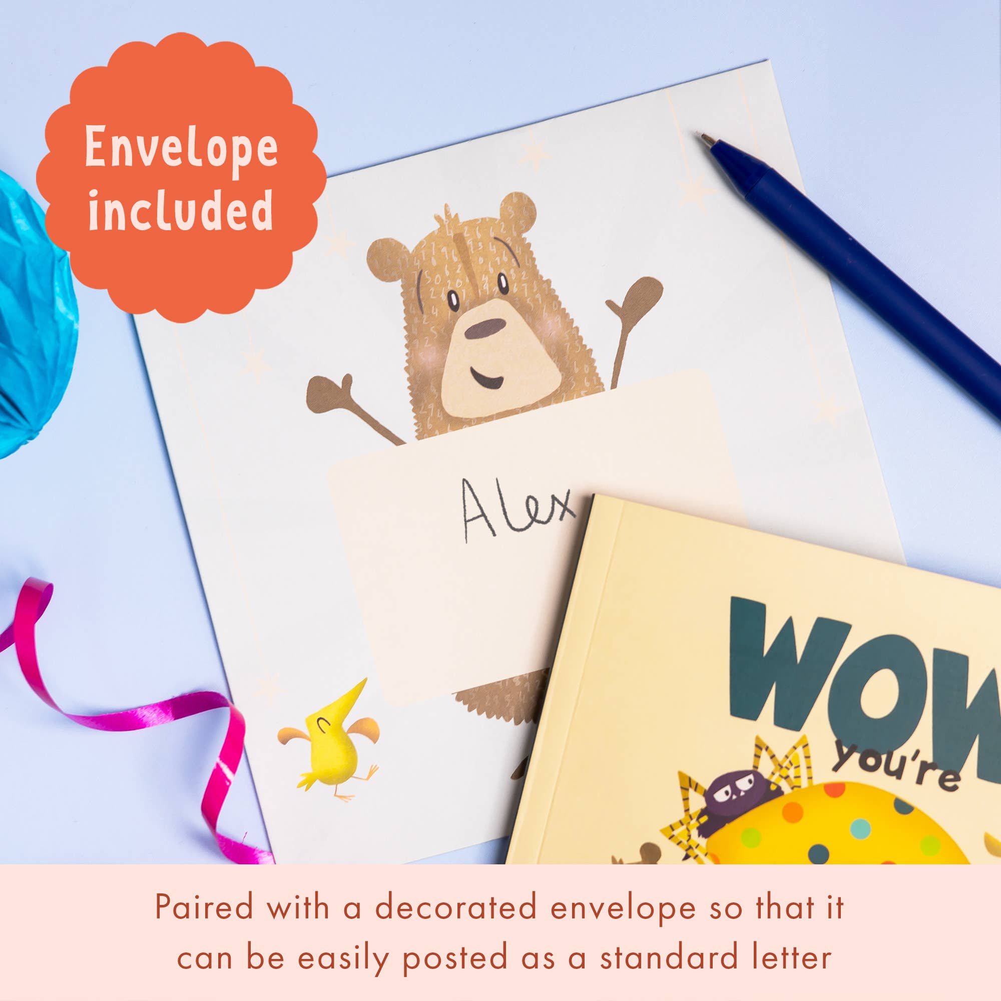 FROM YOU TO ME Gifts – wholesale Birthday card – Wow! You're 6 | Age Cards | Age Birthday Card Book | Age 6 2