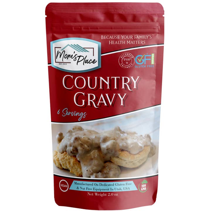Mom's Place Gluten Free - Wholesale Dried Spice Mix - Gluten-Free Country Gravy Mix