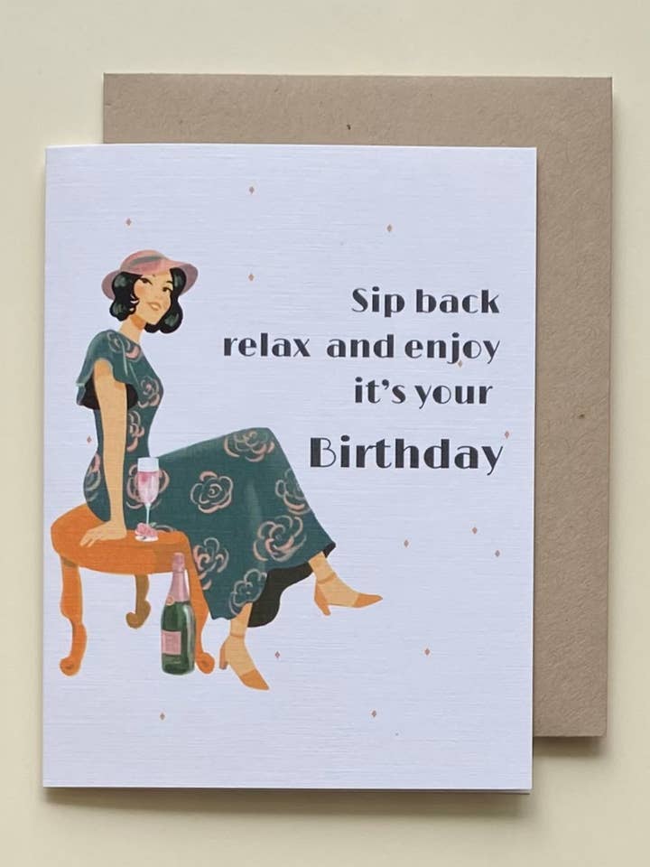 Schluck zurück, Geburtstagsmädchen für den Großhandel von Just Jubilant LLC