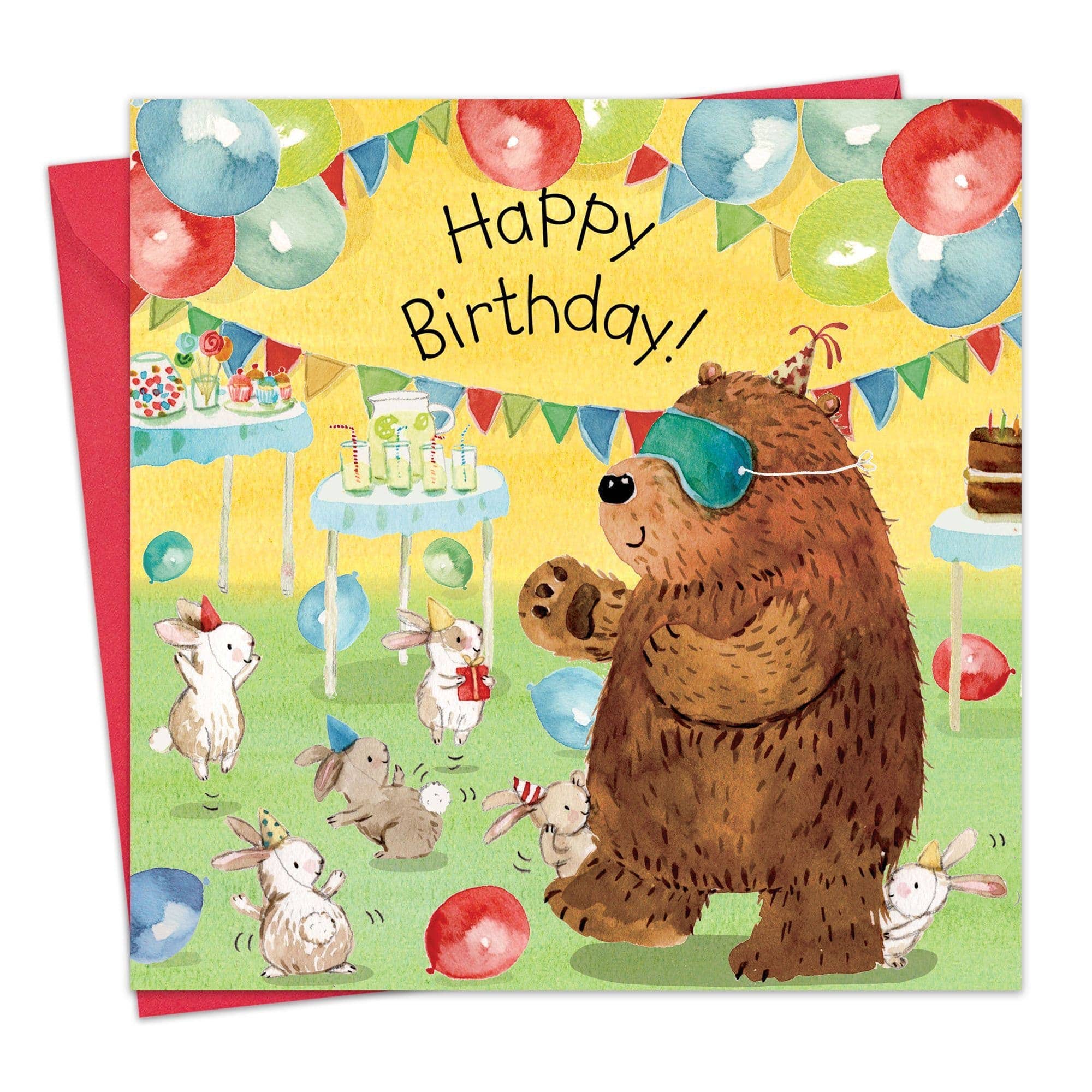Twizler Ltd – wholesale Birthday card – Blindmans Buff - Childrens Birthday Card0