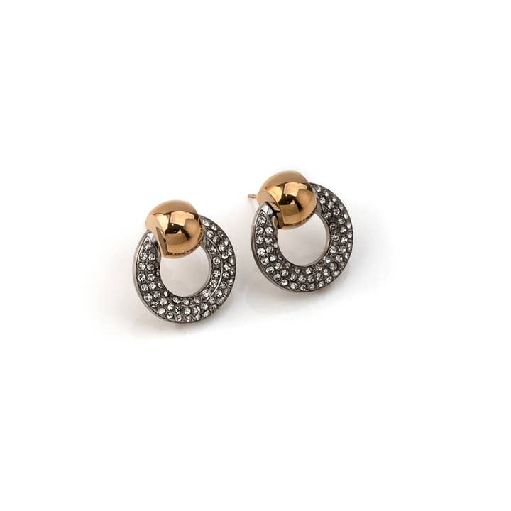 Shebiju - Wholesale Hoop Earrings - GKE20022118 Steel Earring1