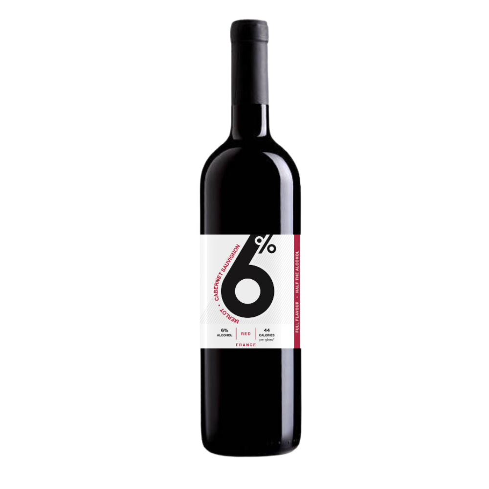6Percent – wholesale Low-alcohol wine/beer/spirits – 6Percent Red - Cabernet Sauvignon and Merlot1