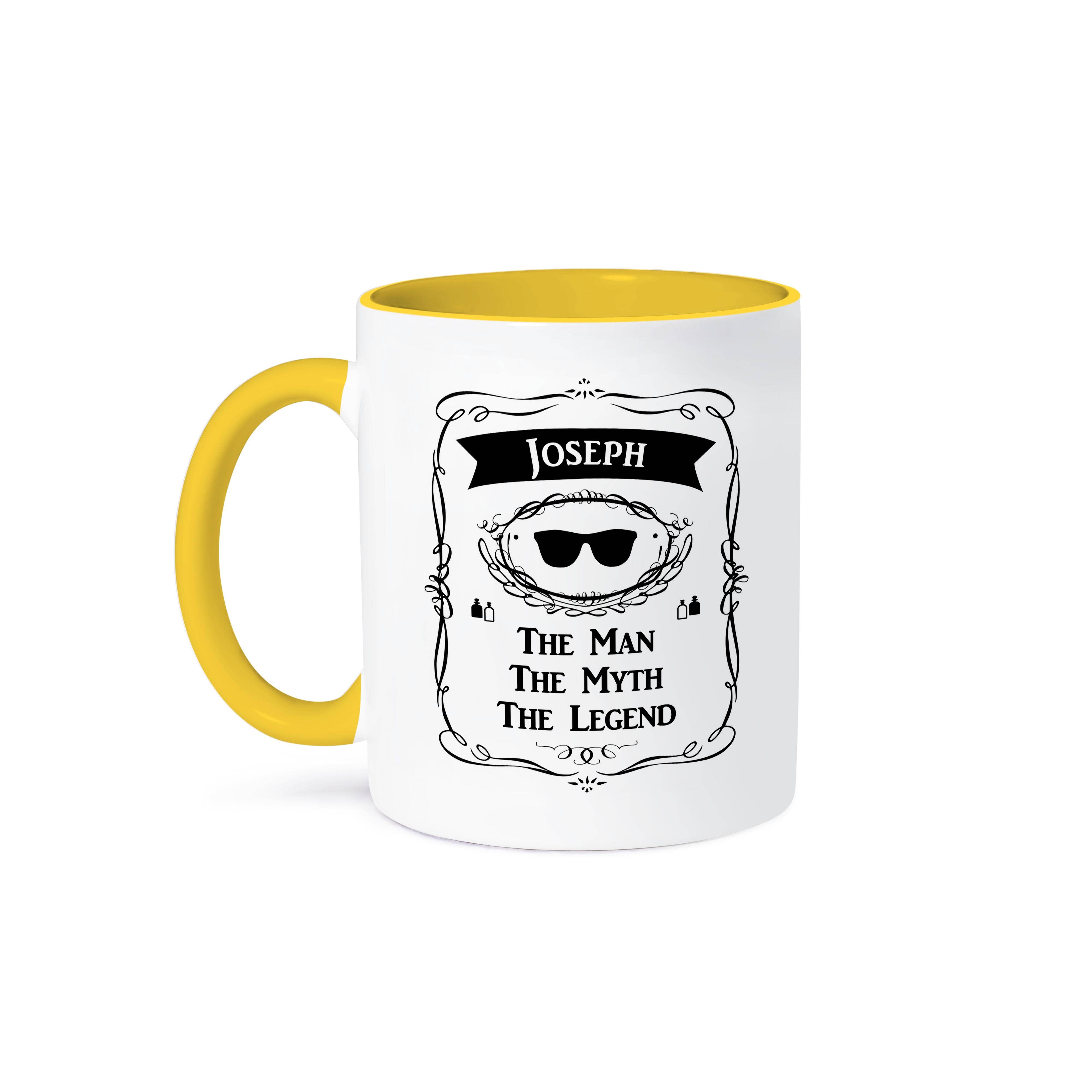 3dRose - Wholesale Coffee Mug - 3dRose, Joseph The Man The Myth The Legend - personal name personalized gift, Mug0