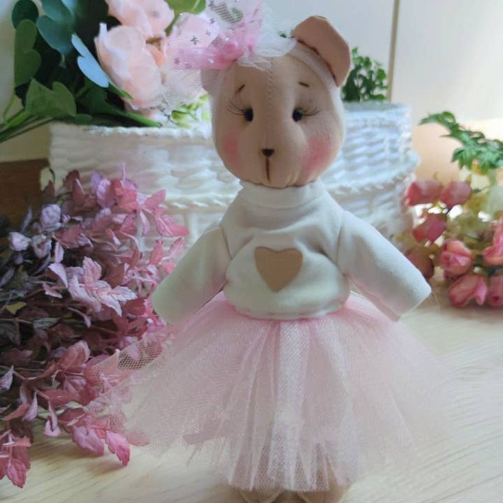 ChernikovaNataliya - Wholesale Stuffed/Plush Toy - Kids & Baby - ballerina Bear, Handmade Bear, Teddy Bear, Soft Toy,