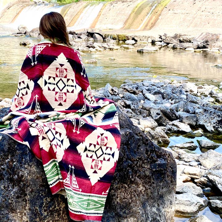 Follow Your True North - Wholesale Throw Blanket - Wind River Blanket