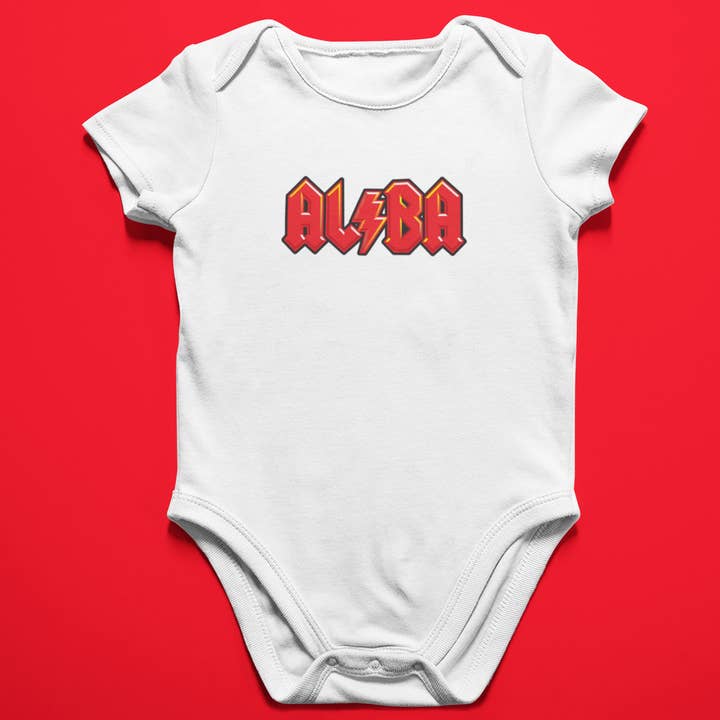 AL/BA Babybody för wholesale av Brave Scottish Gifts