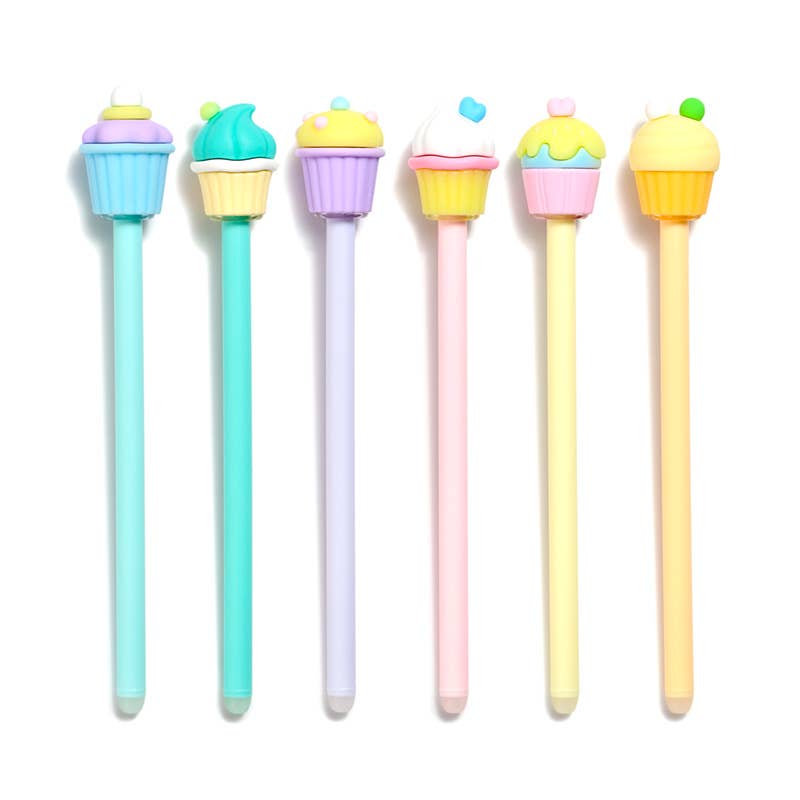 Puckator EU – Großhandel Stift – Inkredible Löschbarer Stift mit Cupcake-Topper1