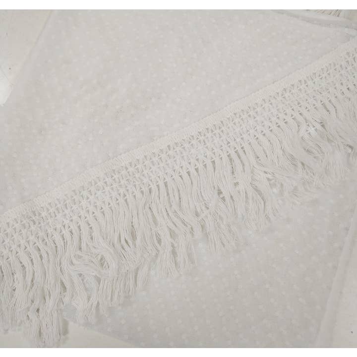 Susana Escribano - Wholesale Wrap - Women's - Flamenco shawl with plumeti fabric for women20