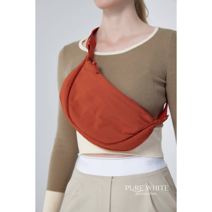 Aavion – wholesale Crossbody bag – Women's – Lightweight & Durable Crescent Fabric Crossbody Handbag11