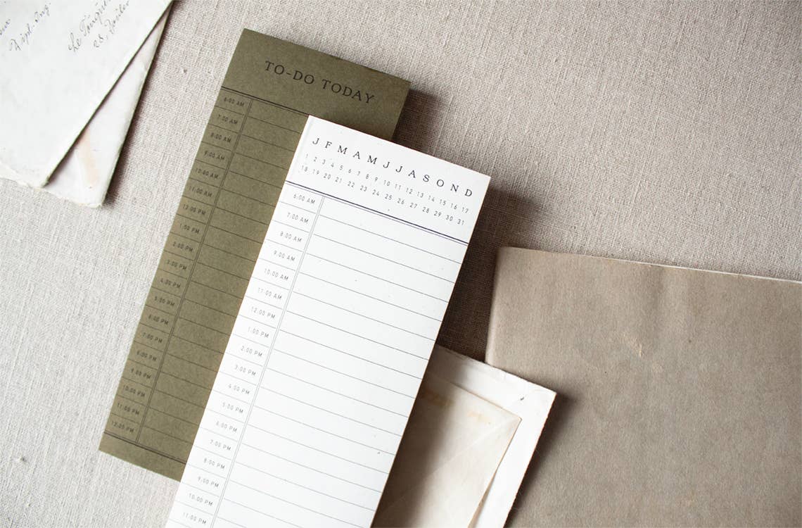 Utility House Design Co. - Wholesale Notepad - To Do Today2