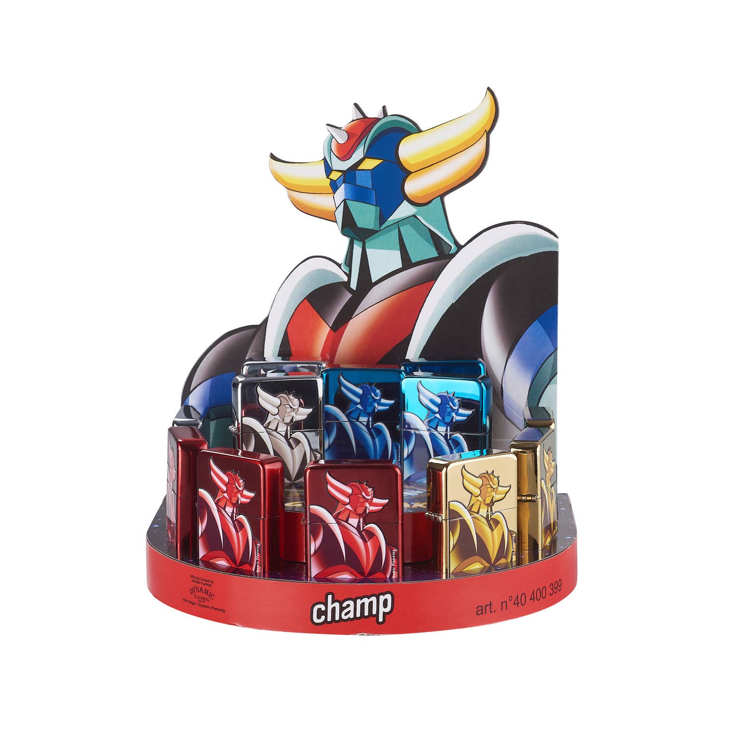 Champ by Polyflame - Wholesale Lighter - GORDORAK Windproof stone lighter display 1