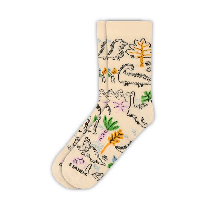 Dino Sock for wholesale by Stand4 Socks