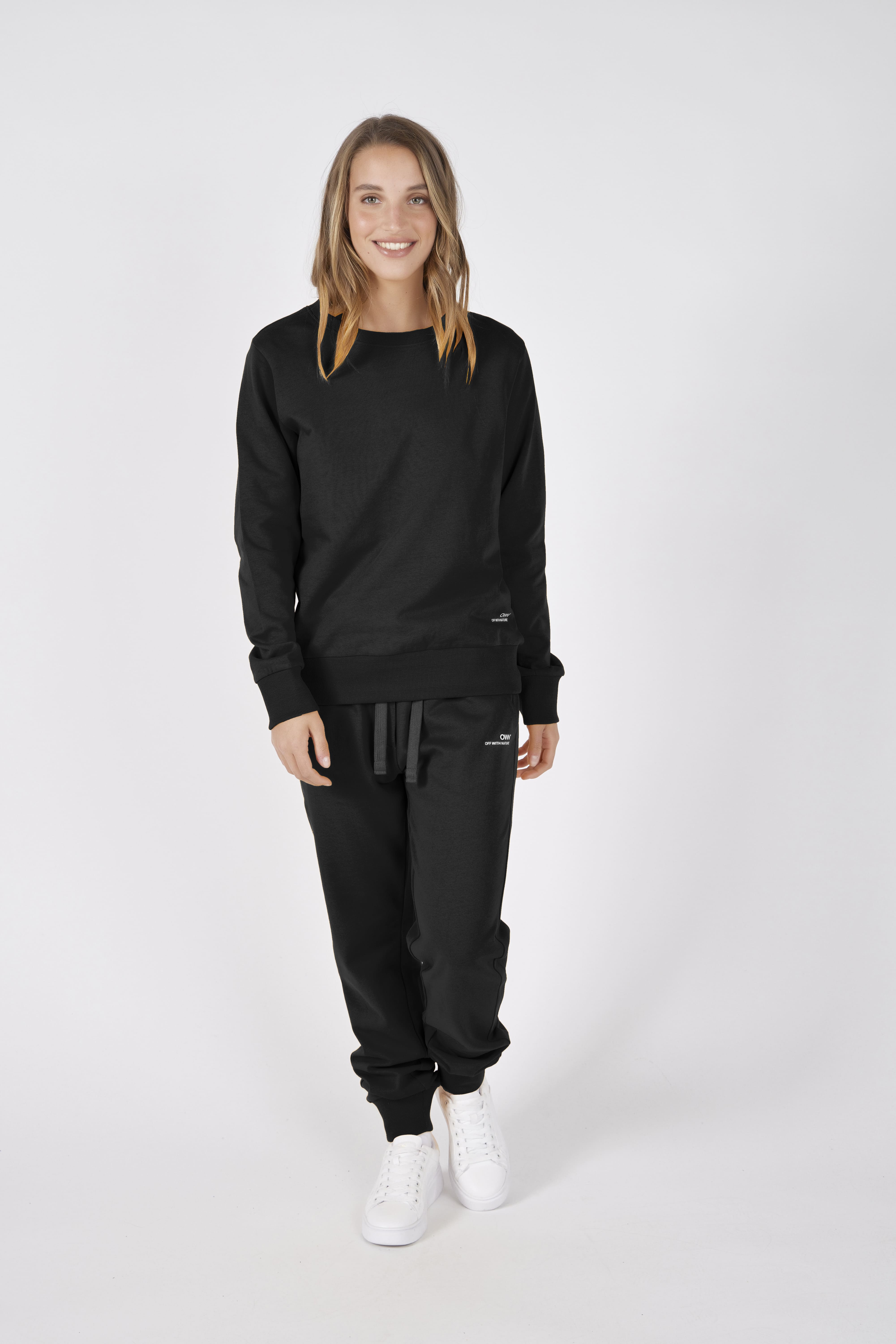 OWN OFF WITH NATURE - Wholesale Lounge Set - Women's - Crewneck Fleece Sweatshirt Set + Fleece Joggers12