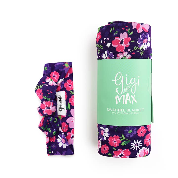 Gigi and Max - Wholesale Swaddle - Baby - Mila Swaddle Bamboo Blanket Baby Gift 1