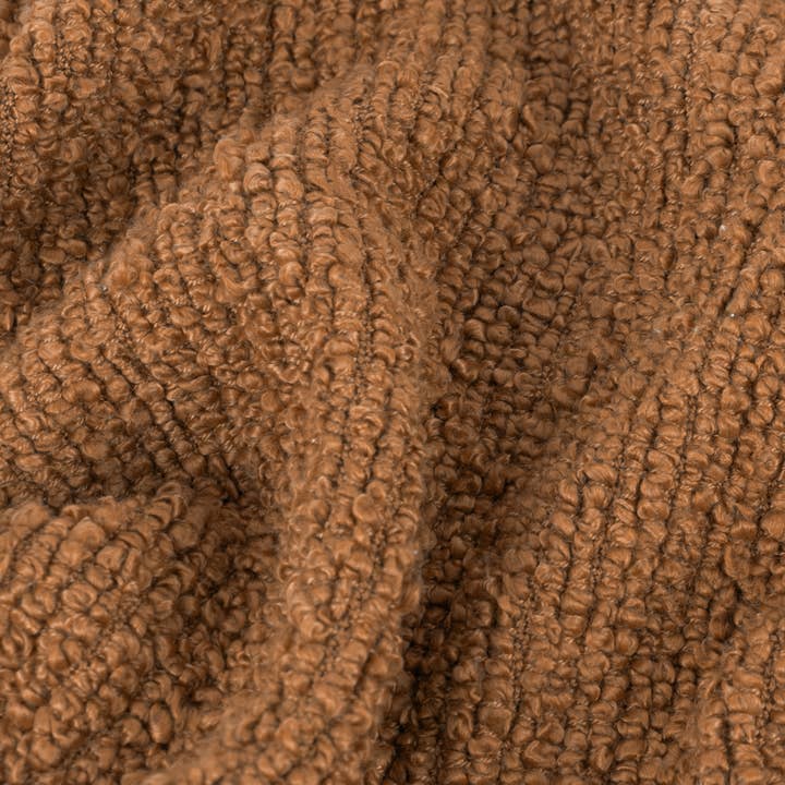 Candar Textured Boucle Throw Ginger for wholesale on Faire4