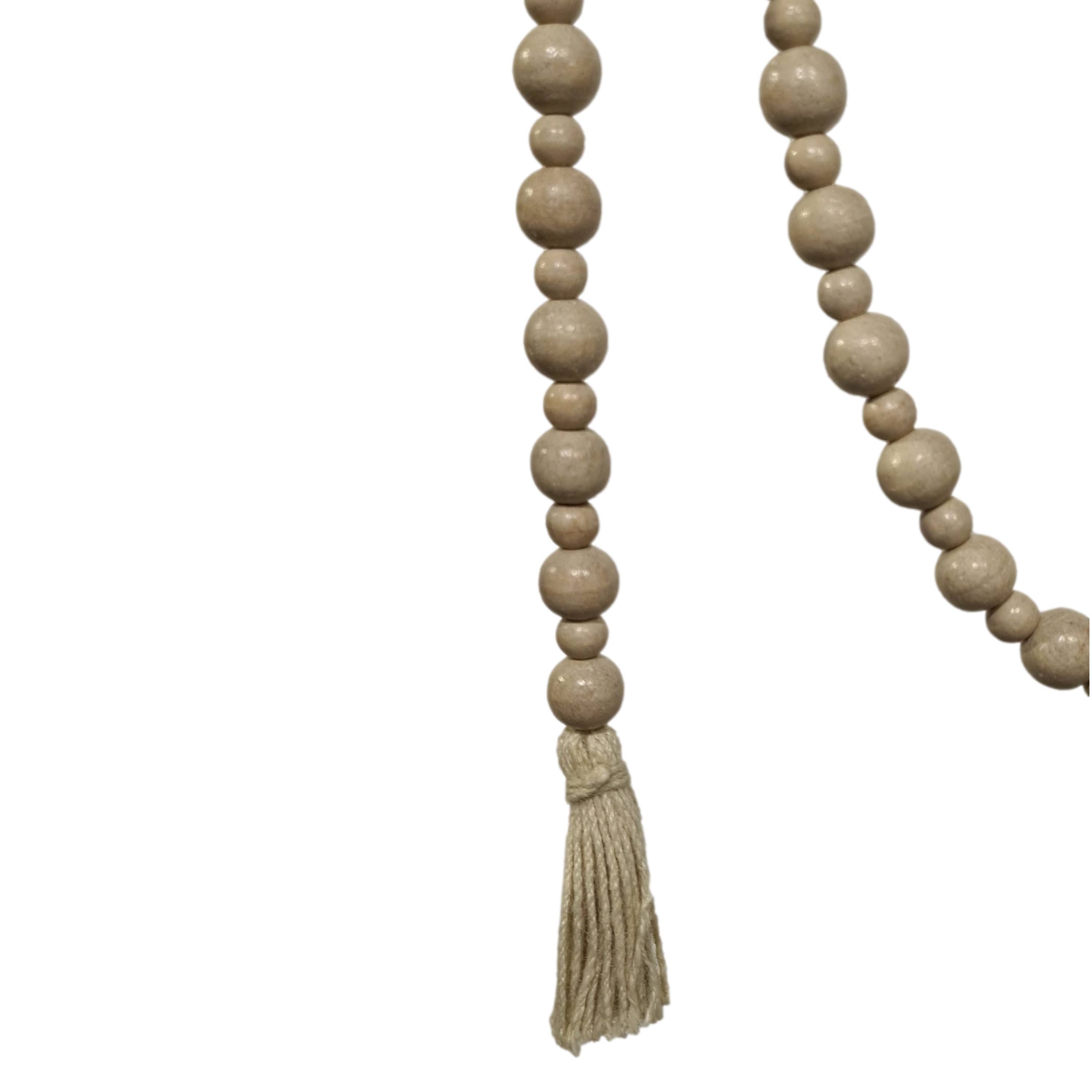 Wilco Home - Wholesale Slingers - 90" WD BOHO Bead Garland voor Kerstmis, herfst en elke dag5