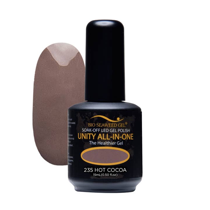 UNITY Vernis gel tout-en-un - 235 cacao chaud pour la vente par Bio Seaweed Gel
