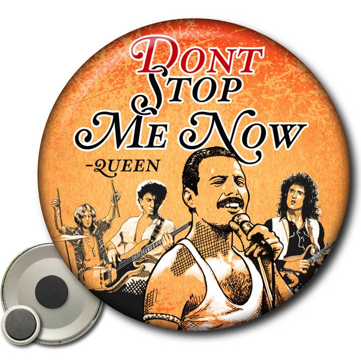 Don’t Stop Me Now – Magnet for wholesale by Static Cat Studio