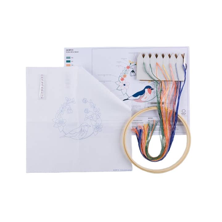 Com'1 Idée - Wholesale Embroidery/Cross Stitch Supplies - Embroidery kit | Echoes of nature1