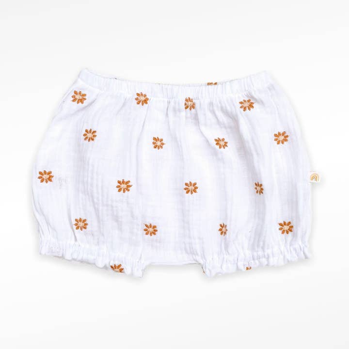 Bloomer Sunflower GOTS | Bianco per la vendita all'ingrosso da parte di Babymood AS